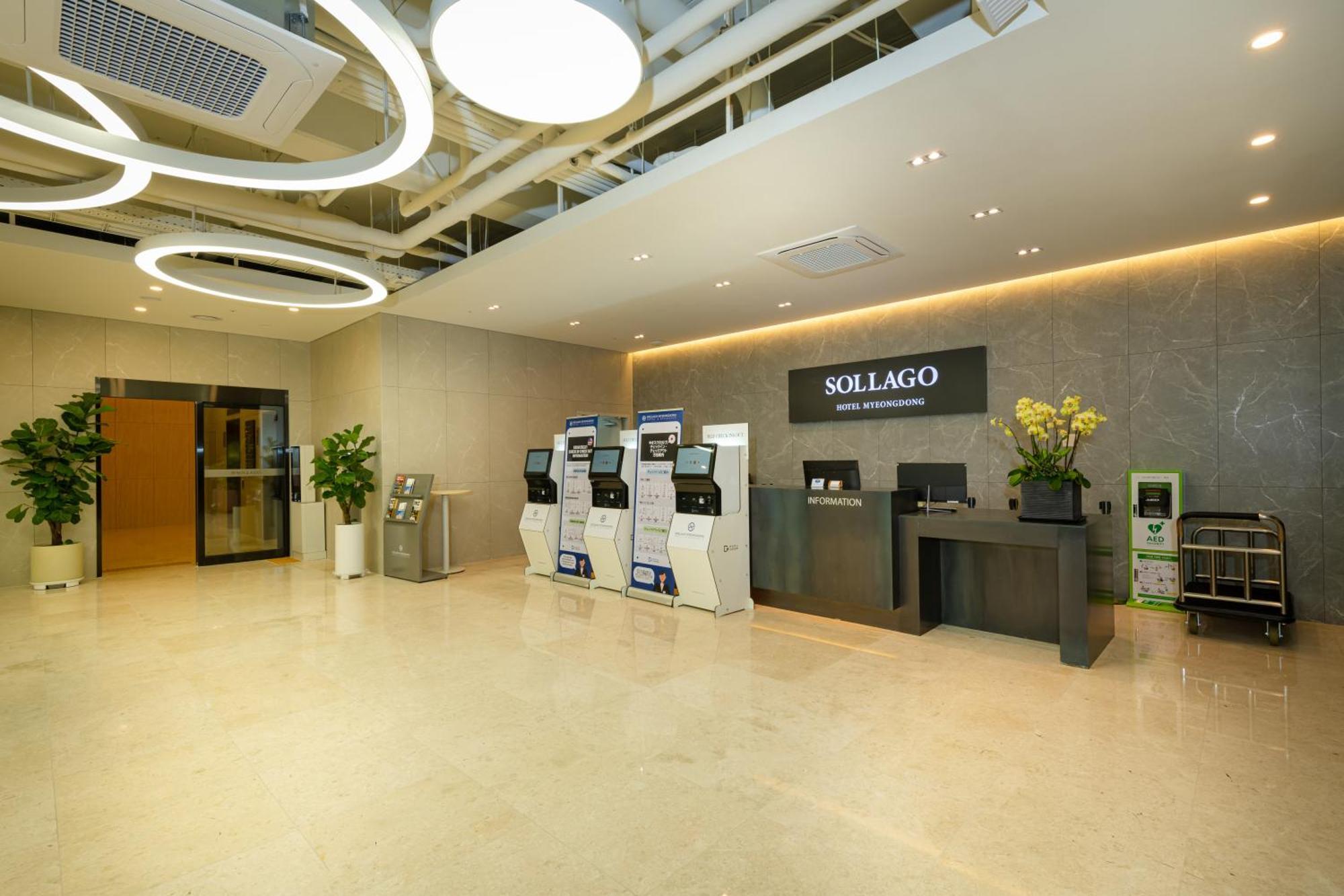 Sollago Myeongdong Hotel & Residence Seoel Buitenkant foto